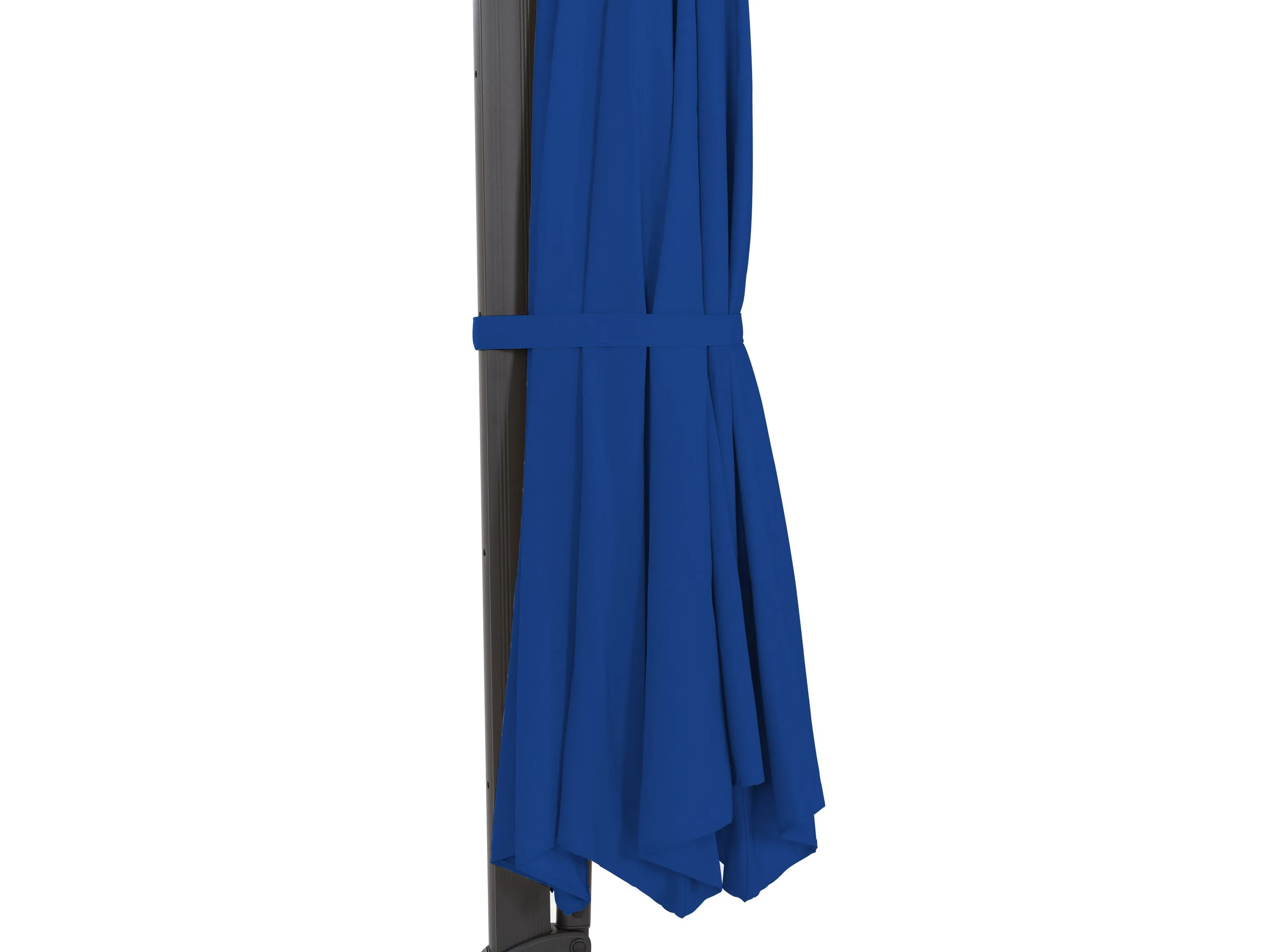 11.5ft Deluxe Offset Patio Umbrella - Cobalt Blue