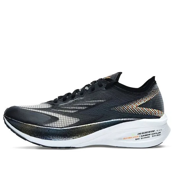 361 Degrees x Qu!k Foam Flying Flame PB Running Shoes 'Black', black