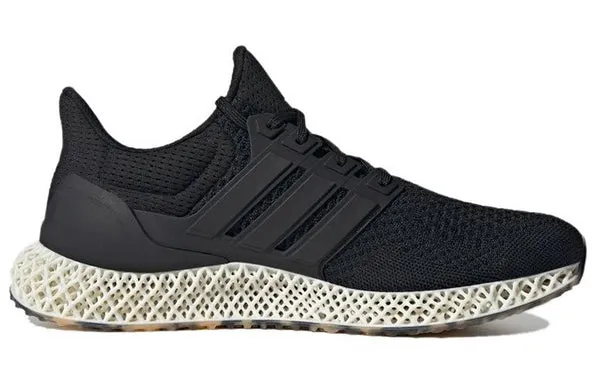 Adidas Ultra 4D Running Shoes 'Core Black White', black