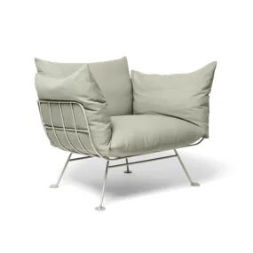 Armchair NEST white base