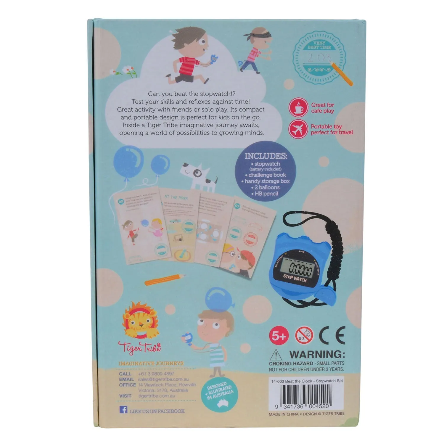 Beat the Clock - Kids Stopwatch Activity Set