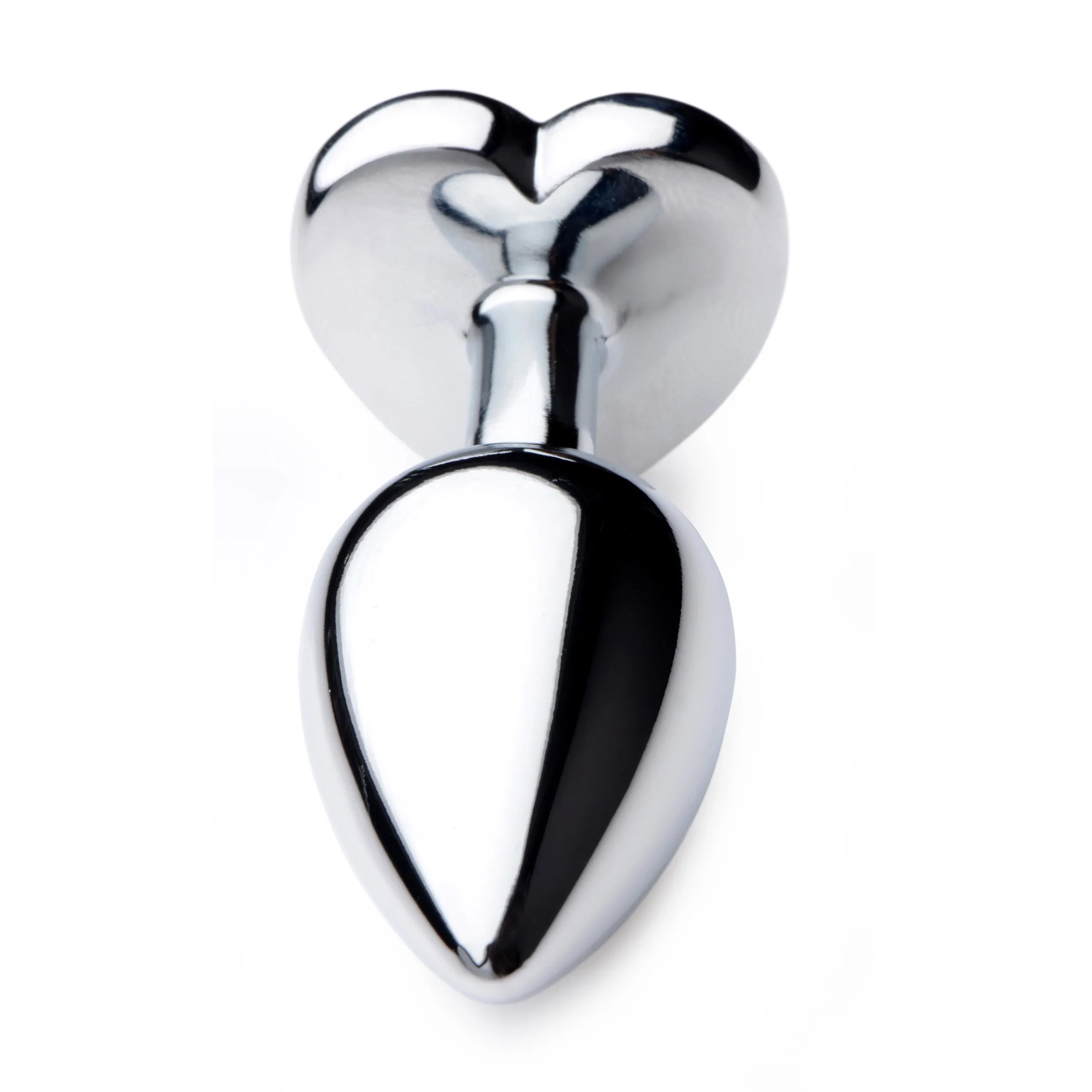 Black Heart Gem Anal Plug - Small