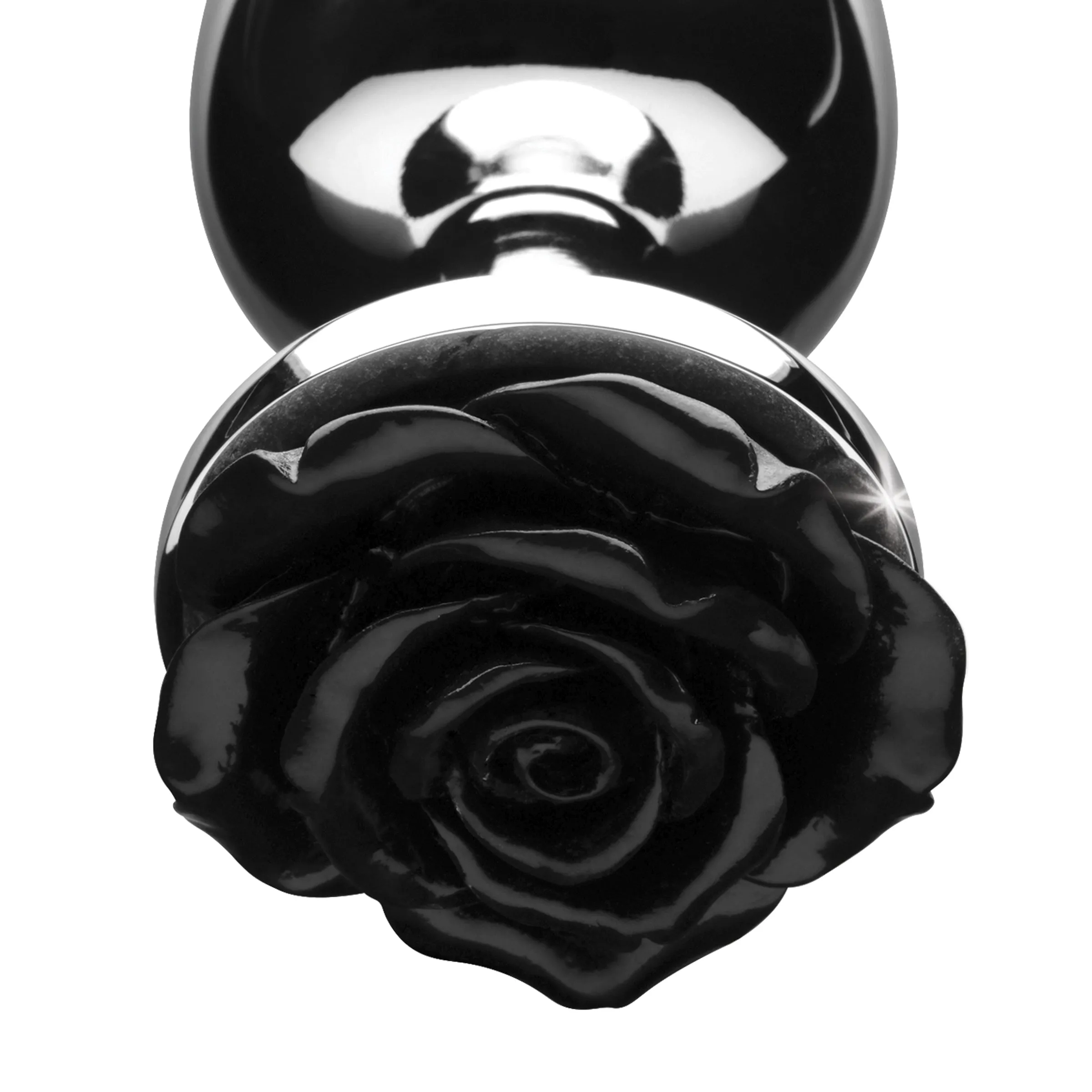 Black Rose Anal Plug- Medium