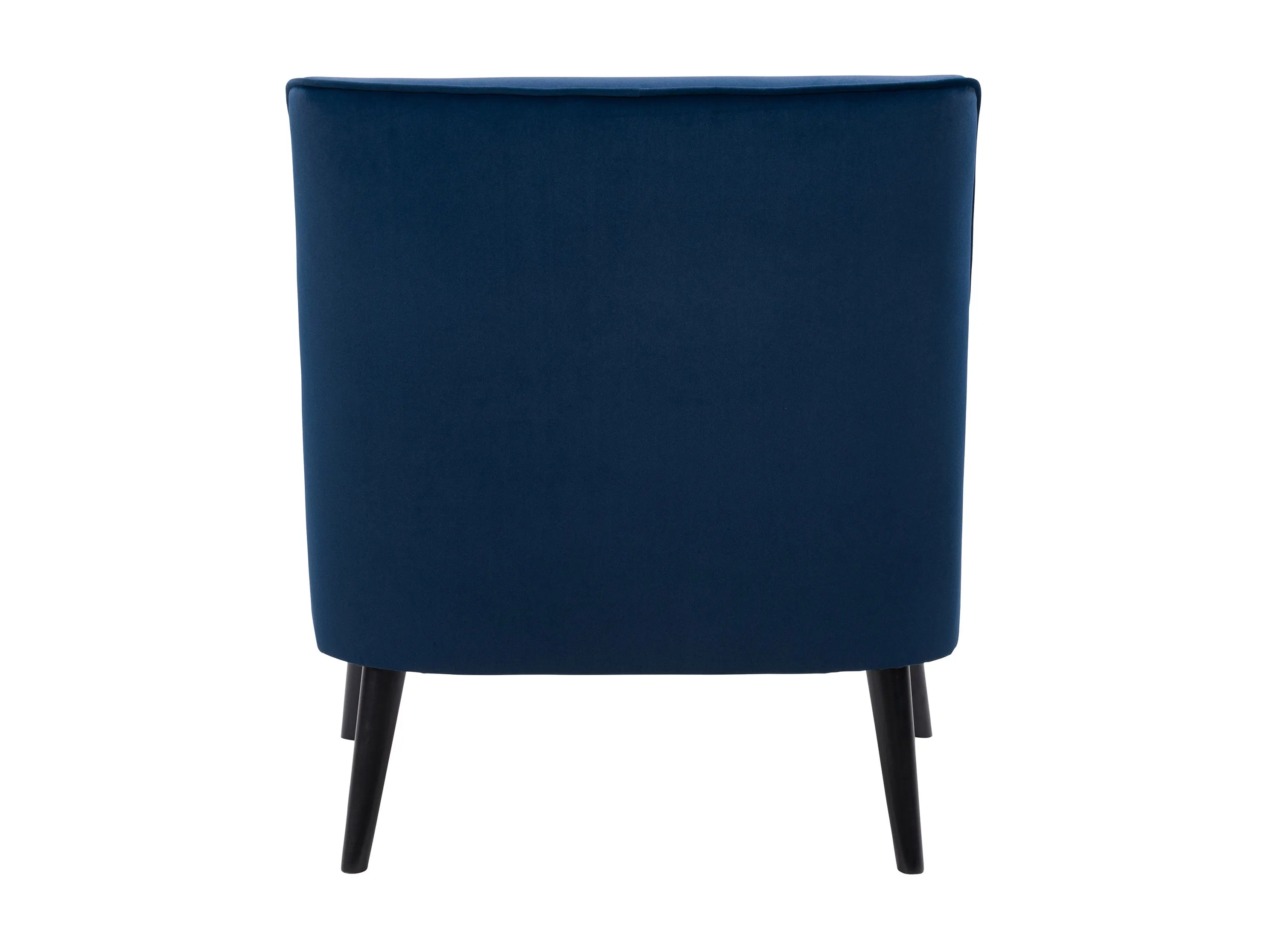 Blue Velvet Accent Chair