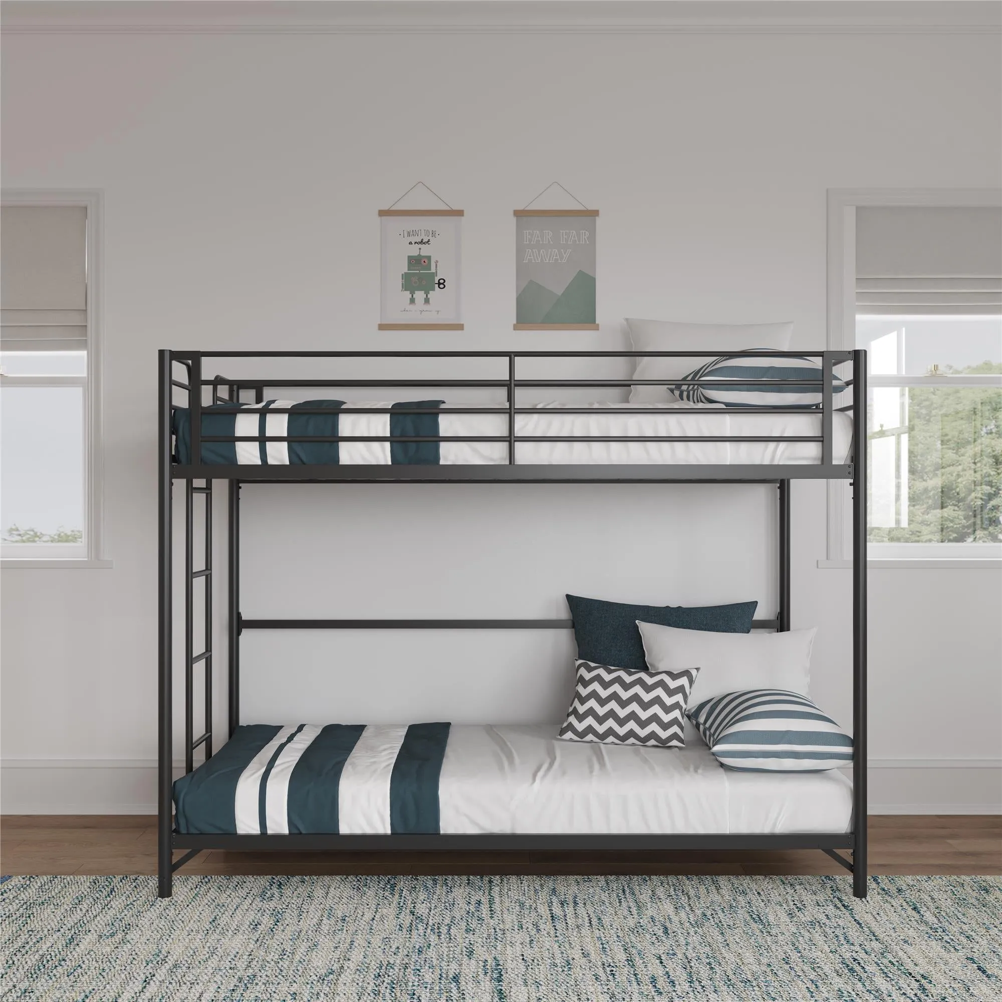 BrEZ Build Daven Easy Assembly Bunk Bed