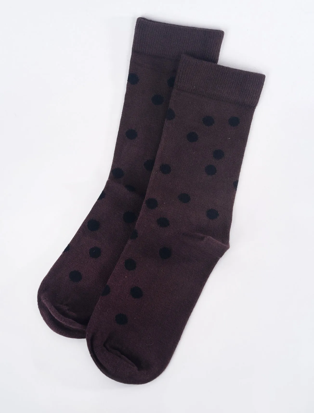 Bubble Socks, Brown/Black