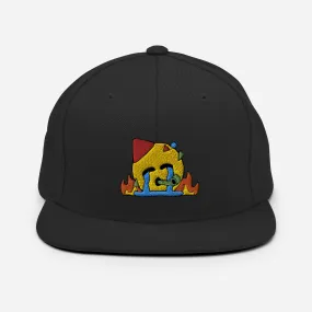 Chaotic Party Emoji Embroidered Snapback