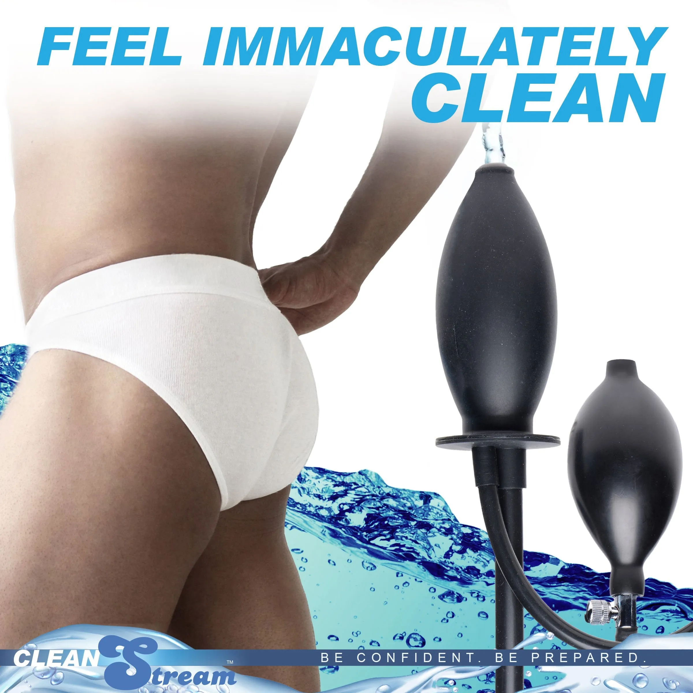 CleanStream Inflatable Enema Plug