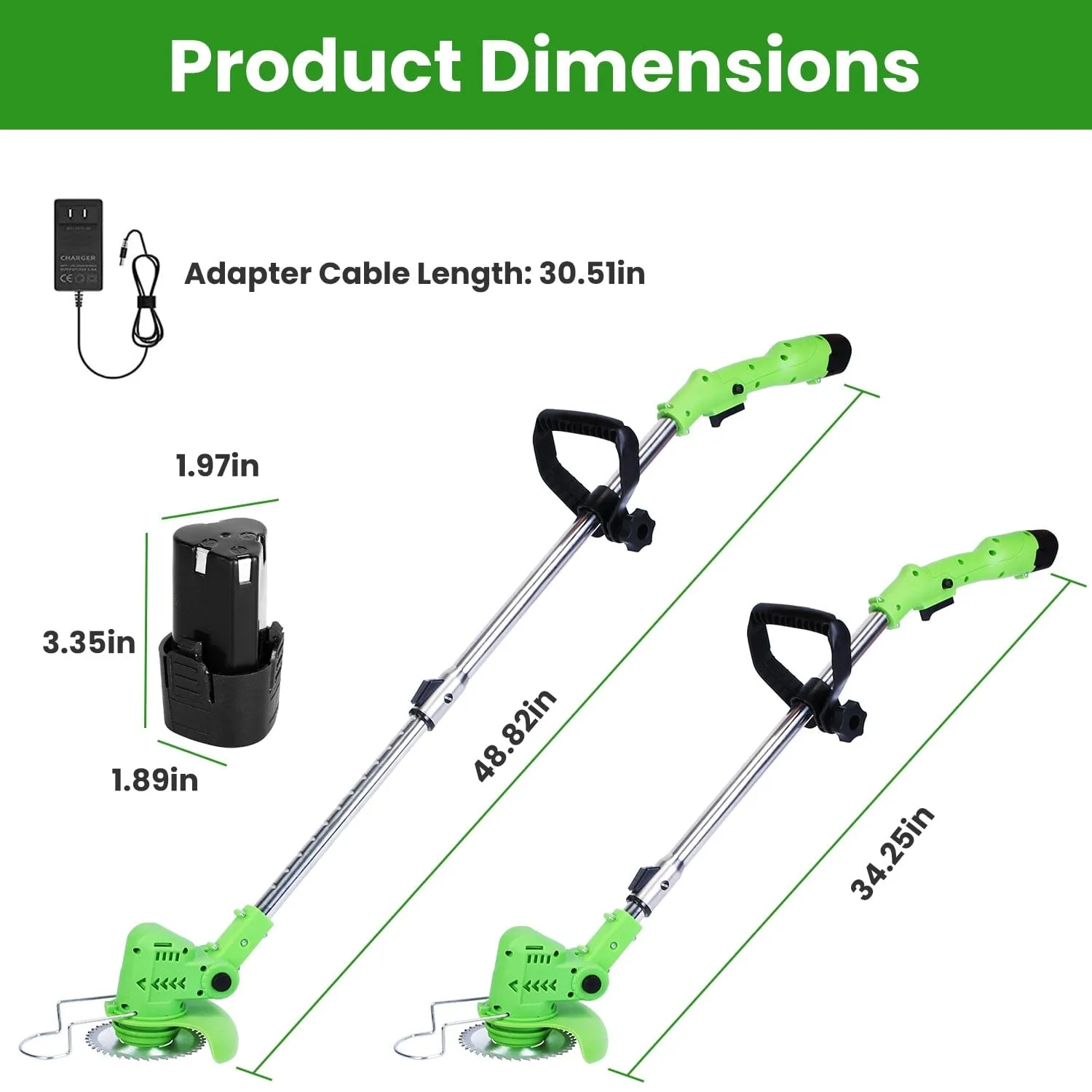 Cordless Rechargeable Grass Trimmer