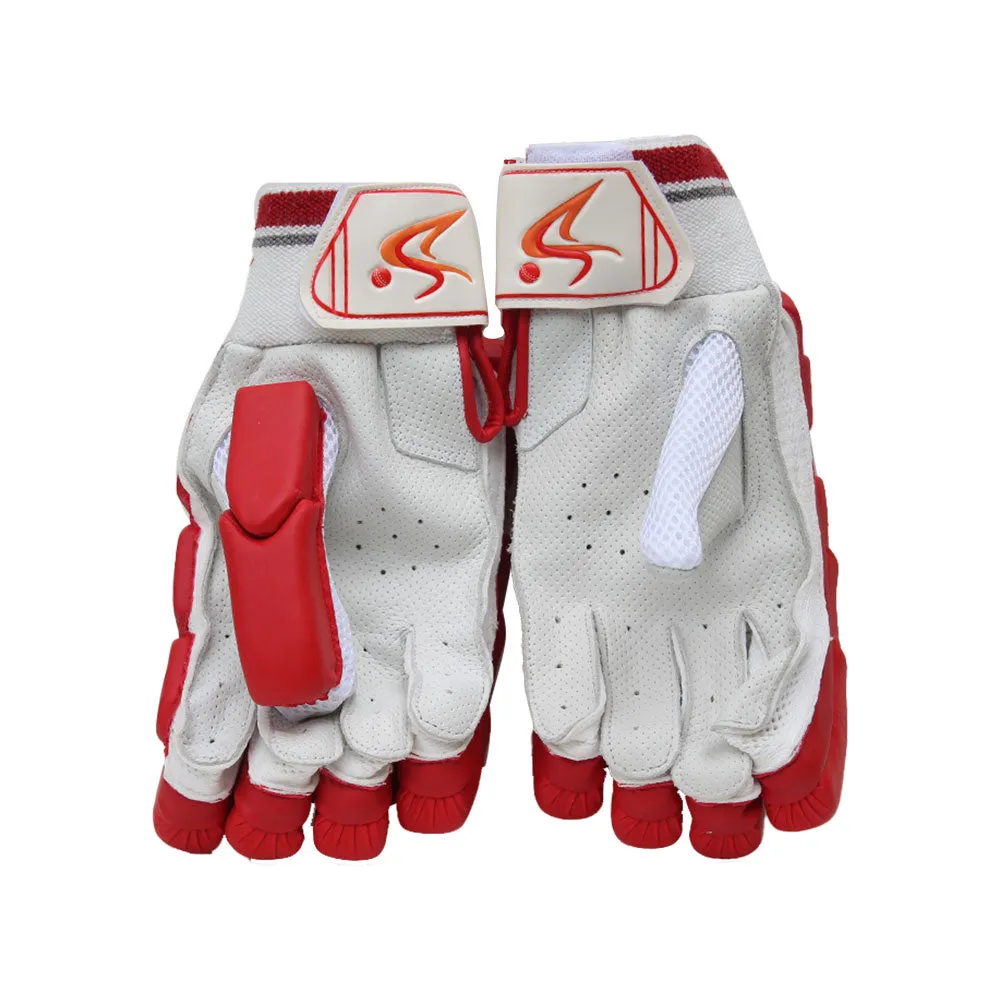 DS Red Cricket Batting Gloves Adult