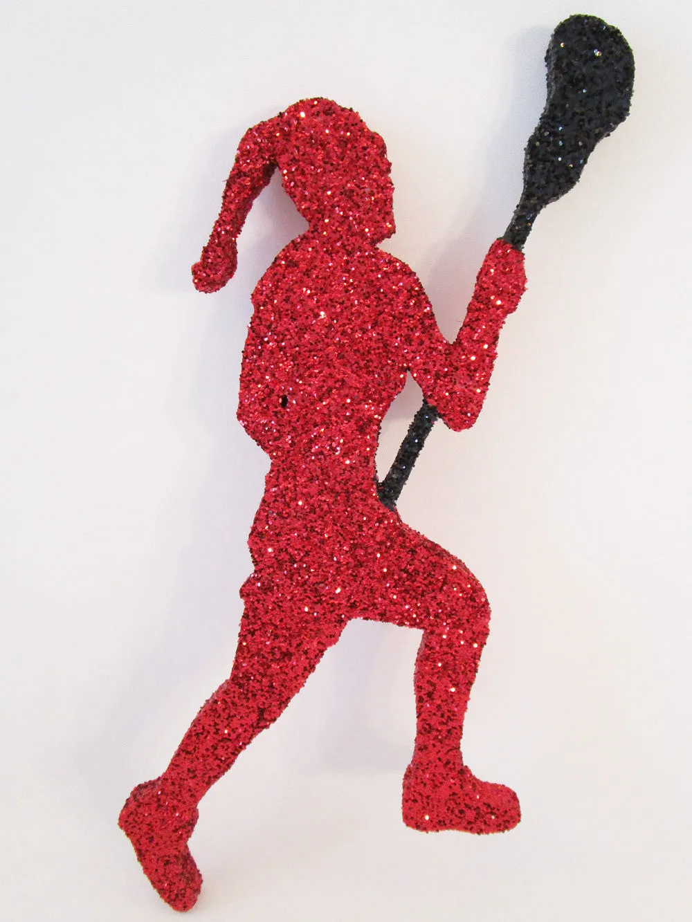 Female Lacrosse Player Cutout