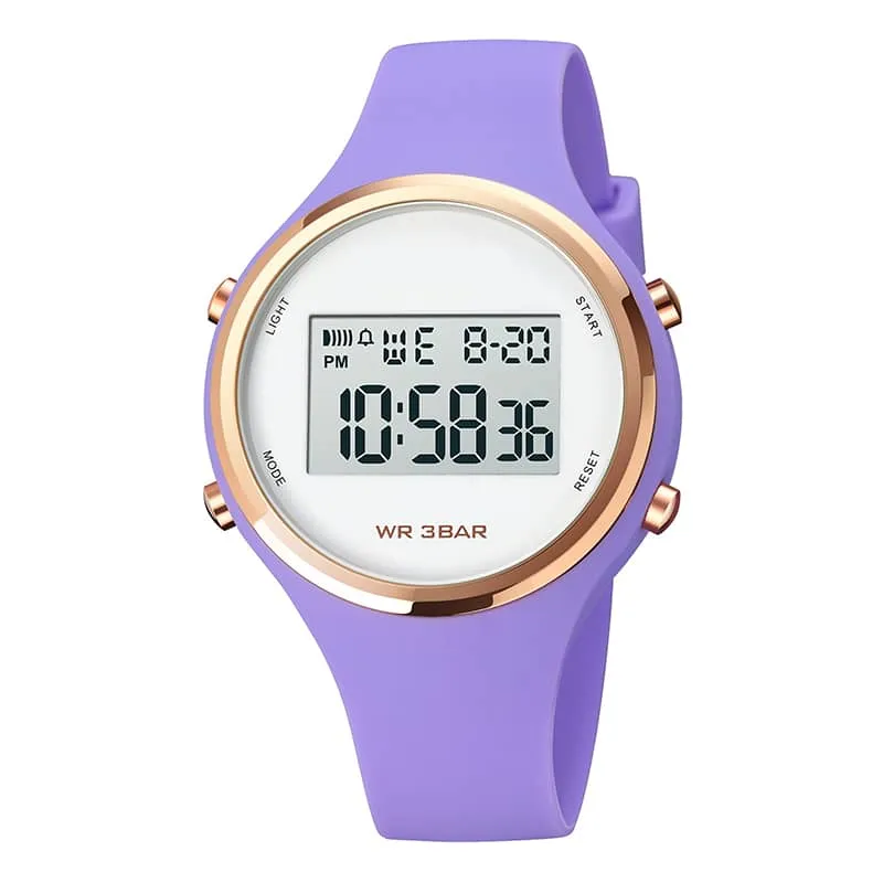 Findtime Outdoor Sport Watches for Women Alarm Clock Waterproof LED Digital Watch