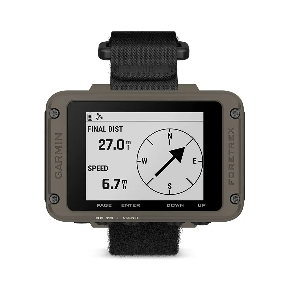 Garmin Foretrex 901, Ballistics Edition, Wrist-Mounted GPS Navigators, Upgraded Multi-Band GNSS, Longer Battery Life