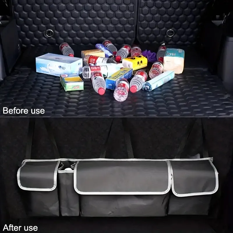 High Capacity Car Boot Back Seat Trunk Storage Bag