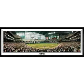 Houston Astros Astros"  - 13.5"x39" Standard Black Frame"