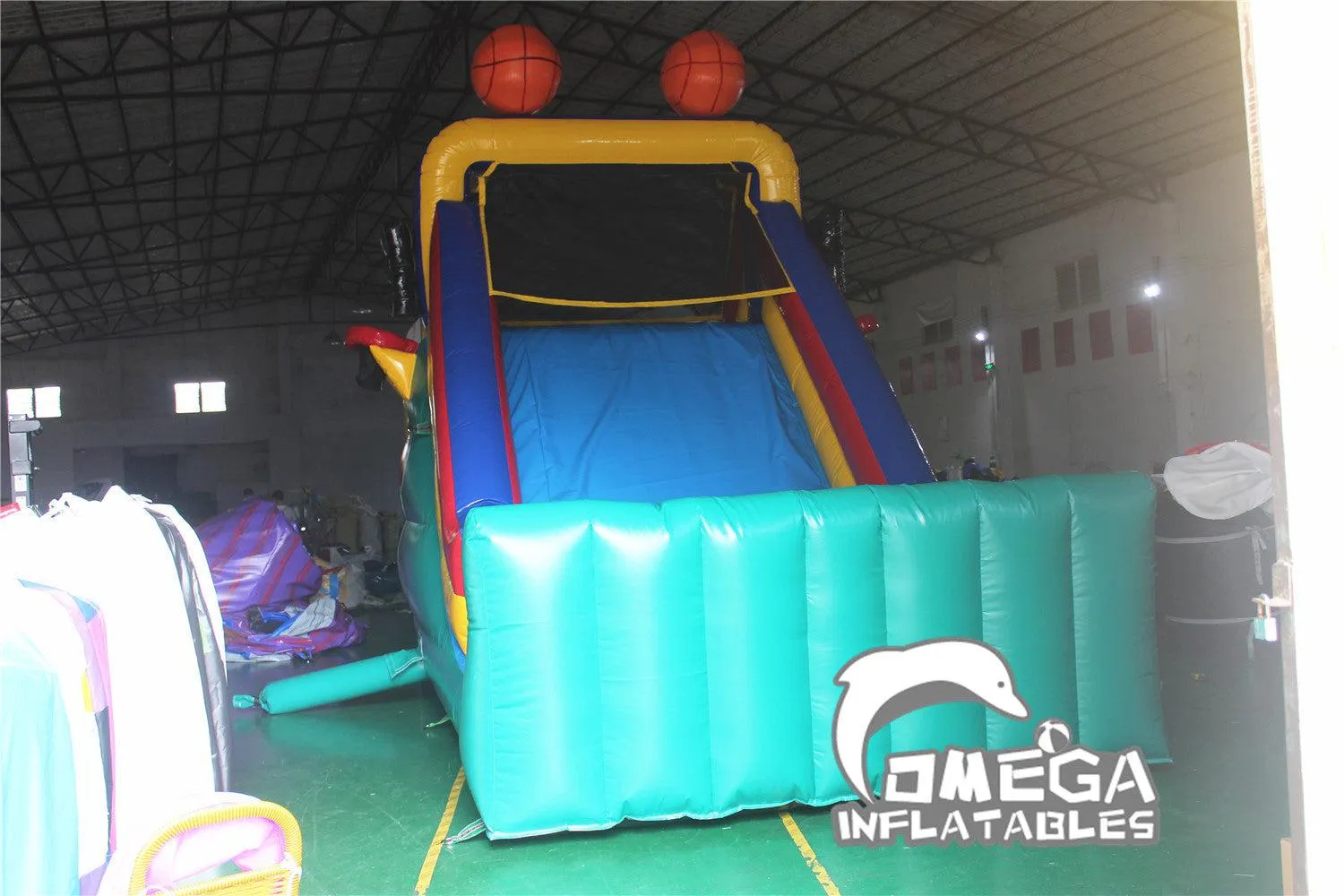 Inflatable Sports Obstacle Course Castle