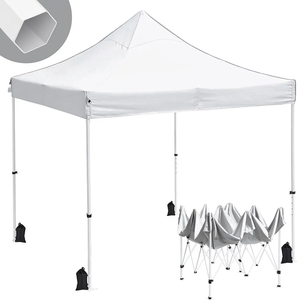 InstaHibit 10'x10' Pop Up Canopy Waterproof Instant Canopy CPAI-84