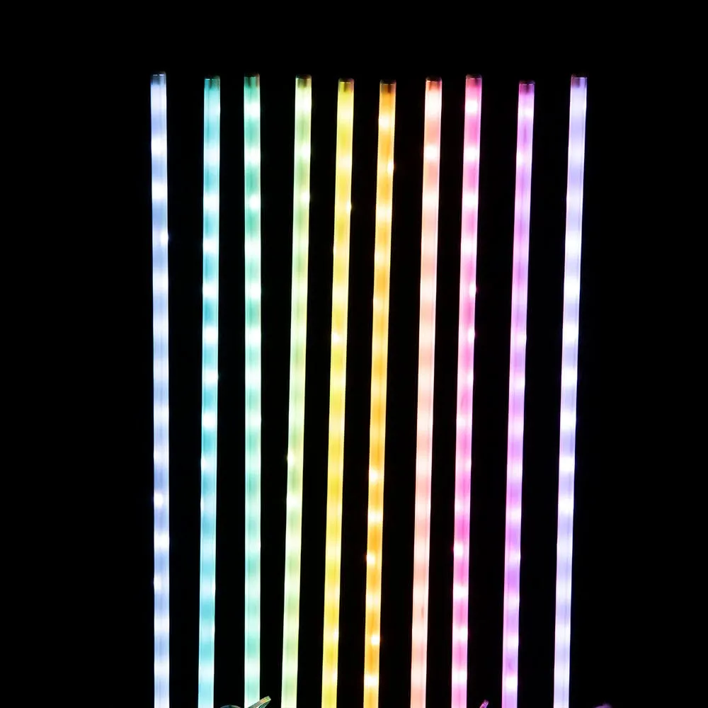 LED Lightshow Tube Path Lights with App and Remote (10pk)