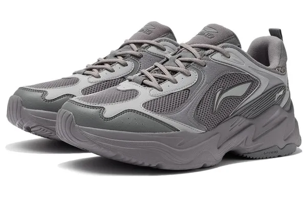 Li-Ning Running 'Dark Grey' sneakers, gray