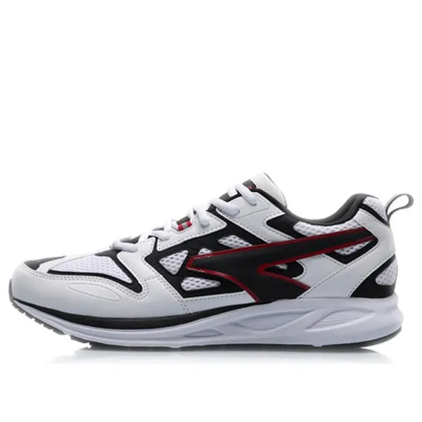 Li-Ning Running Low 'White Black' Sneakers