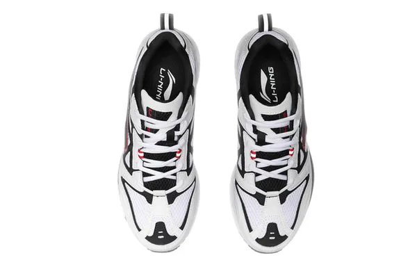 Li-Ning Running Low 'White Black' Sneakers