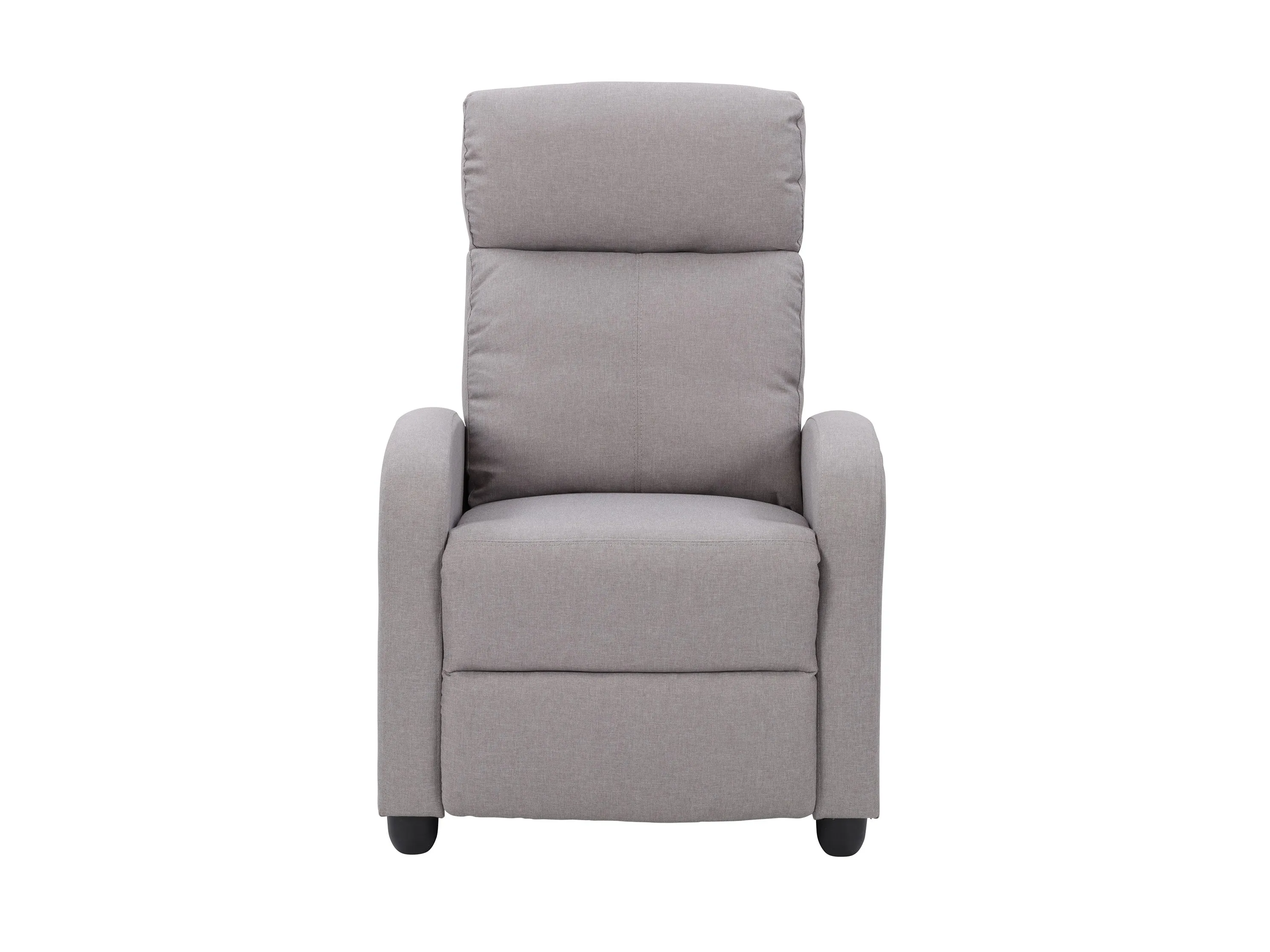 Light Grey Push Back Recliner