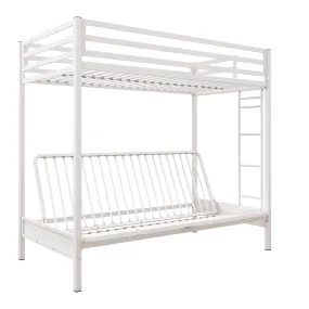 Miles Metal Loft Bed with Futon