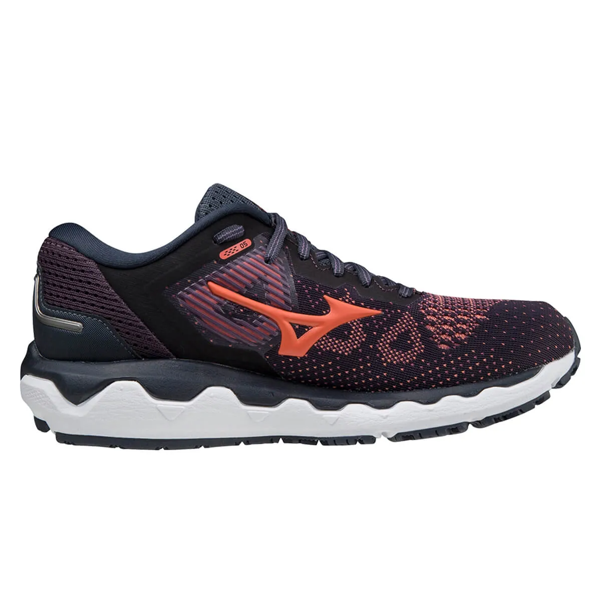 Mizuno Wave Horizon 5 Womens | Nightshade/lcoral/mgrape