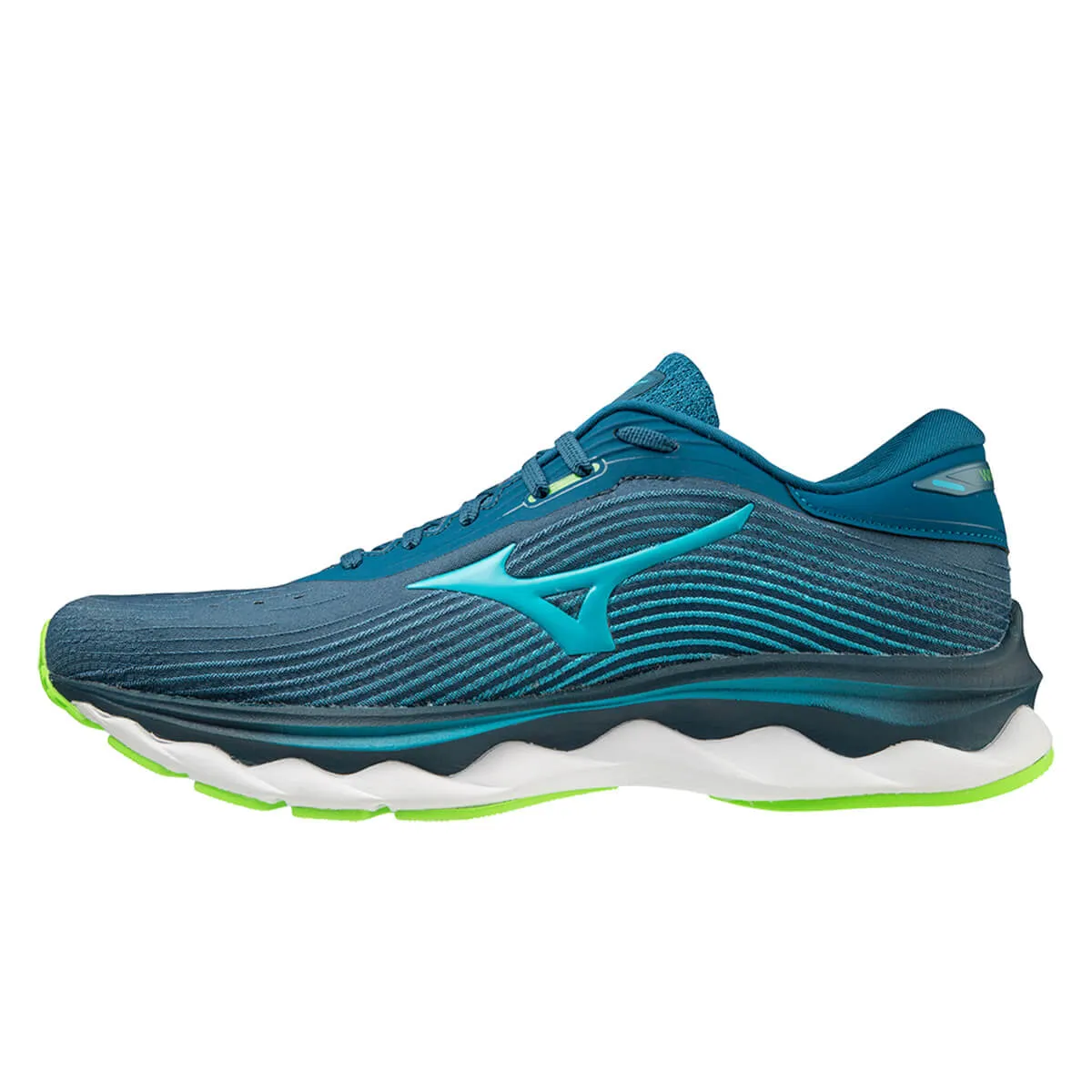 Mizuno Wave Sky 5 Mens | Moroccanb/peacockb/ggeck