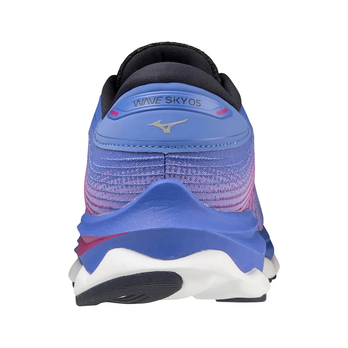 Mizuno Wave Sky 5 Womens | Amparoblue/wht/ffuchsia