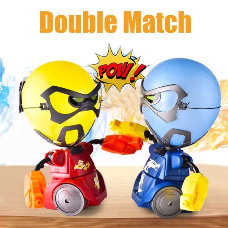 Multiplayer Robot Battle Game: RC Balloon Fighting Robots for Indoor Fun