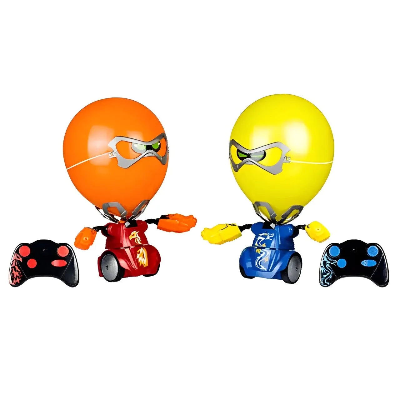 Multiplayer Robot Battle Game: RC Balloon Fighting Robots for Indoor Fun