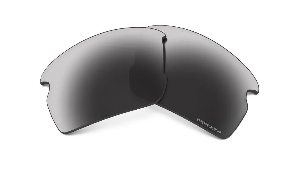 Oakley Mens Flak 2.0 Replacement Lenses - Prizm Black Polarized