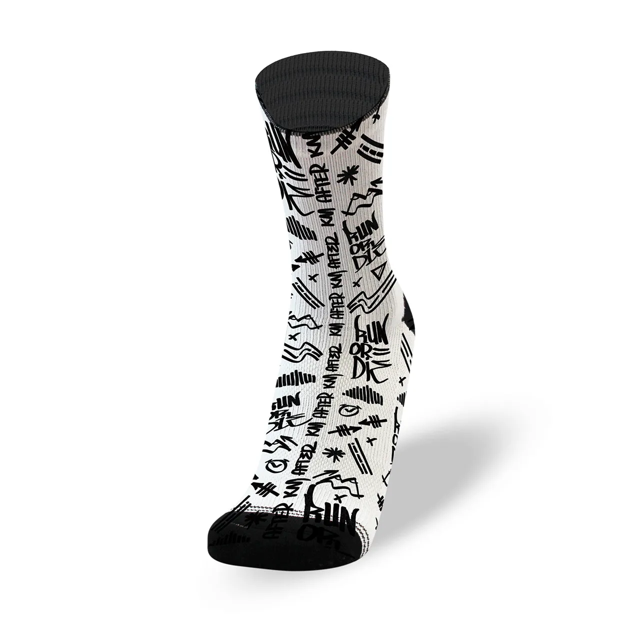 RUN OR DIE | WHITE | ENDURANCE SOCKS