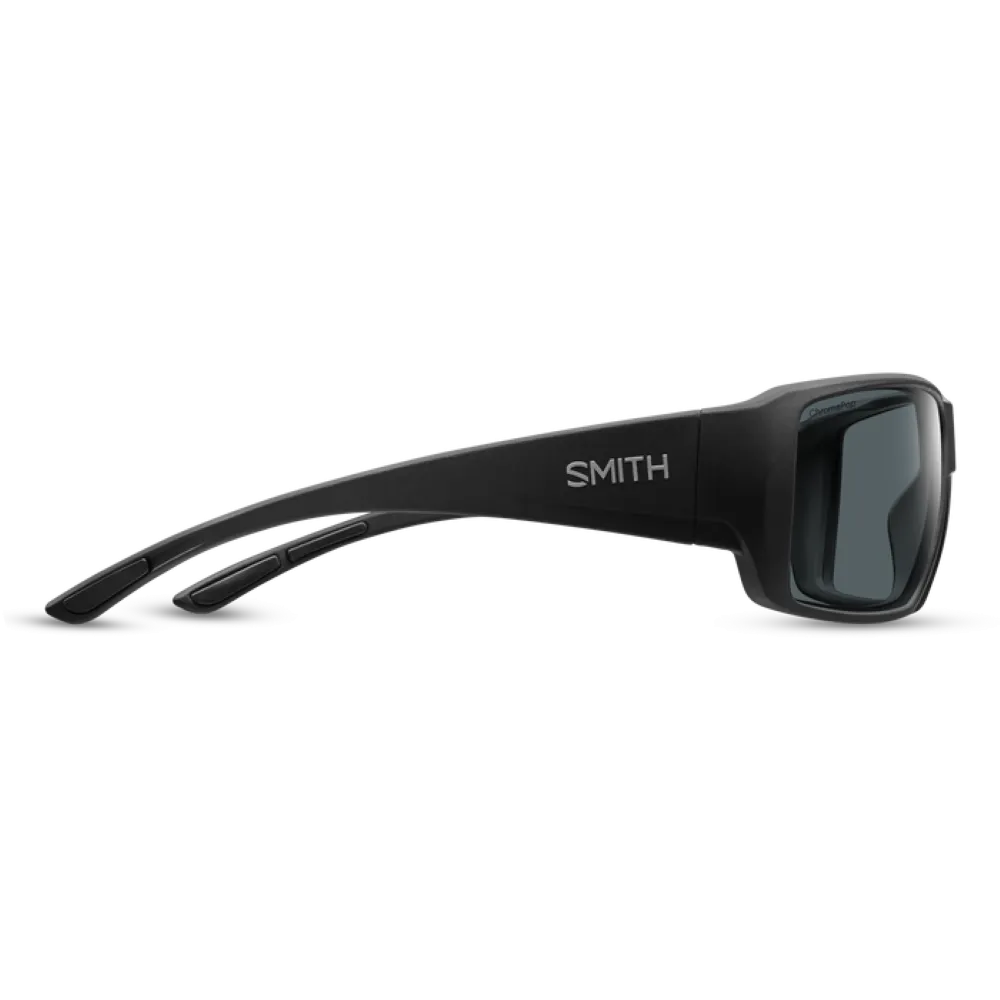 Smith Guide's Choice XL Matte Black Frame - ChromaPop Glass Polarized Gray Lens - Polarized Sunglasses