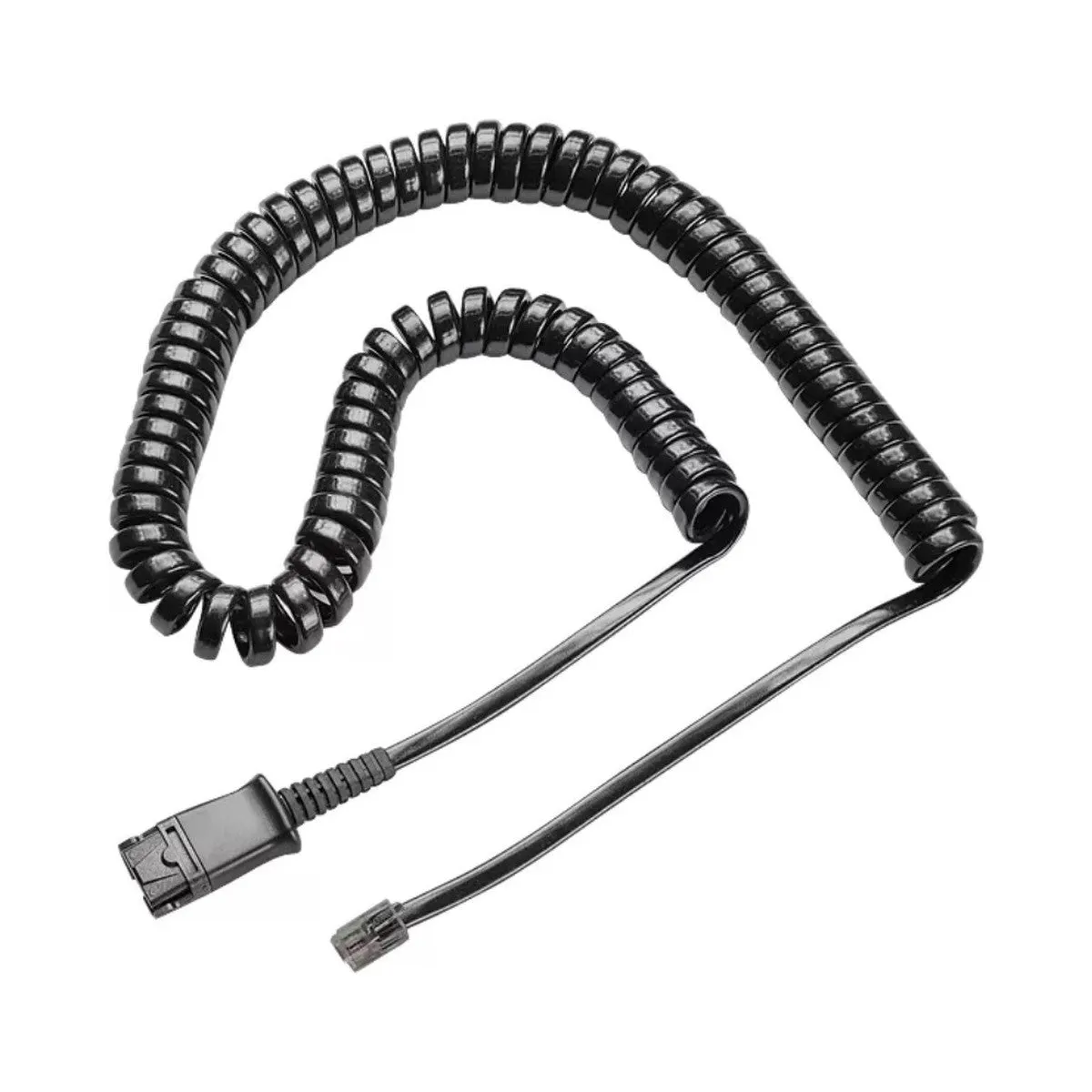 U10P Cable for Mitel/ShoreTel, Polycom SoundPoint, Polycom VVX, and Digium  - Plantronics QD Compatible