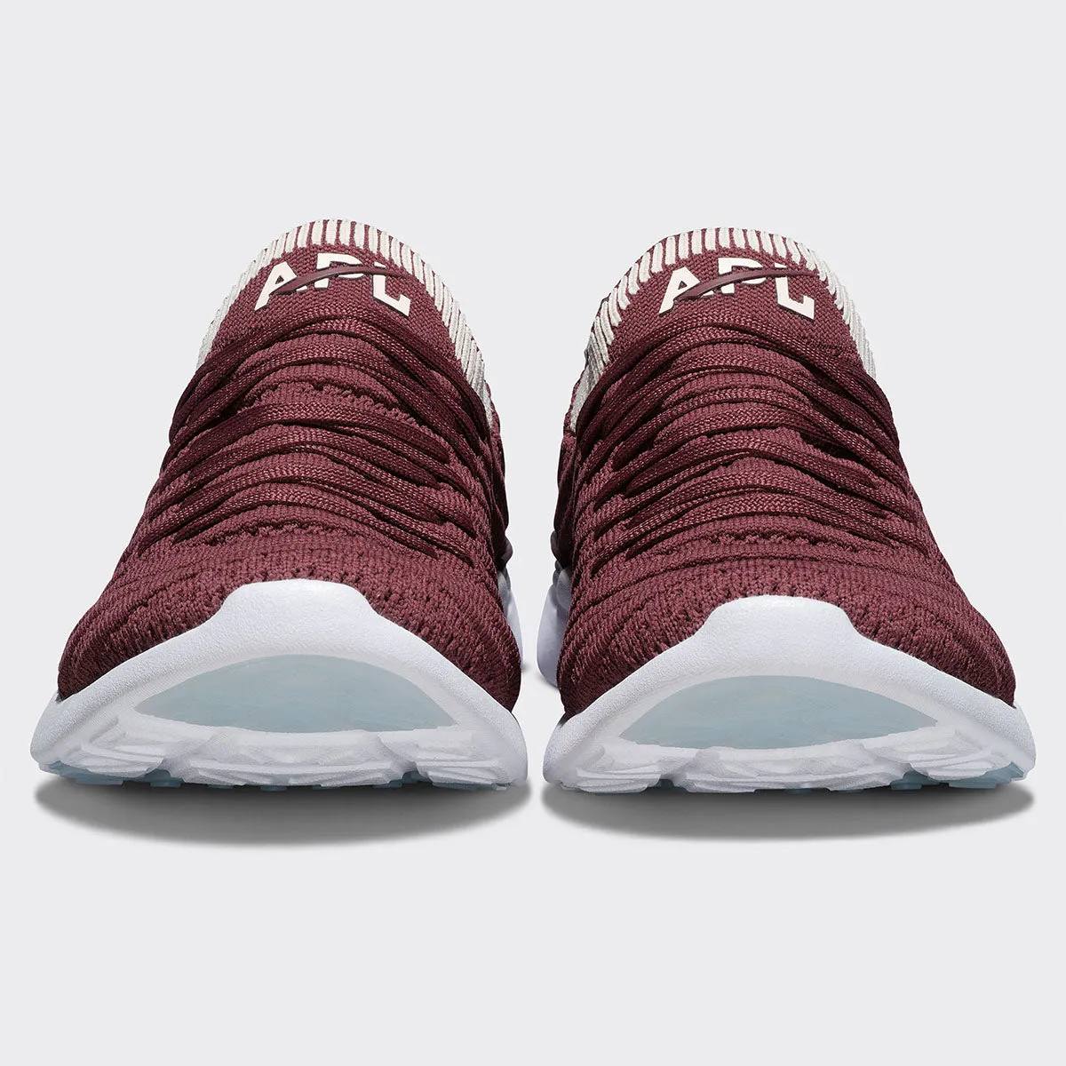 Women's TechLoom Wave Burgundy / Creme / Ribbed